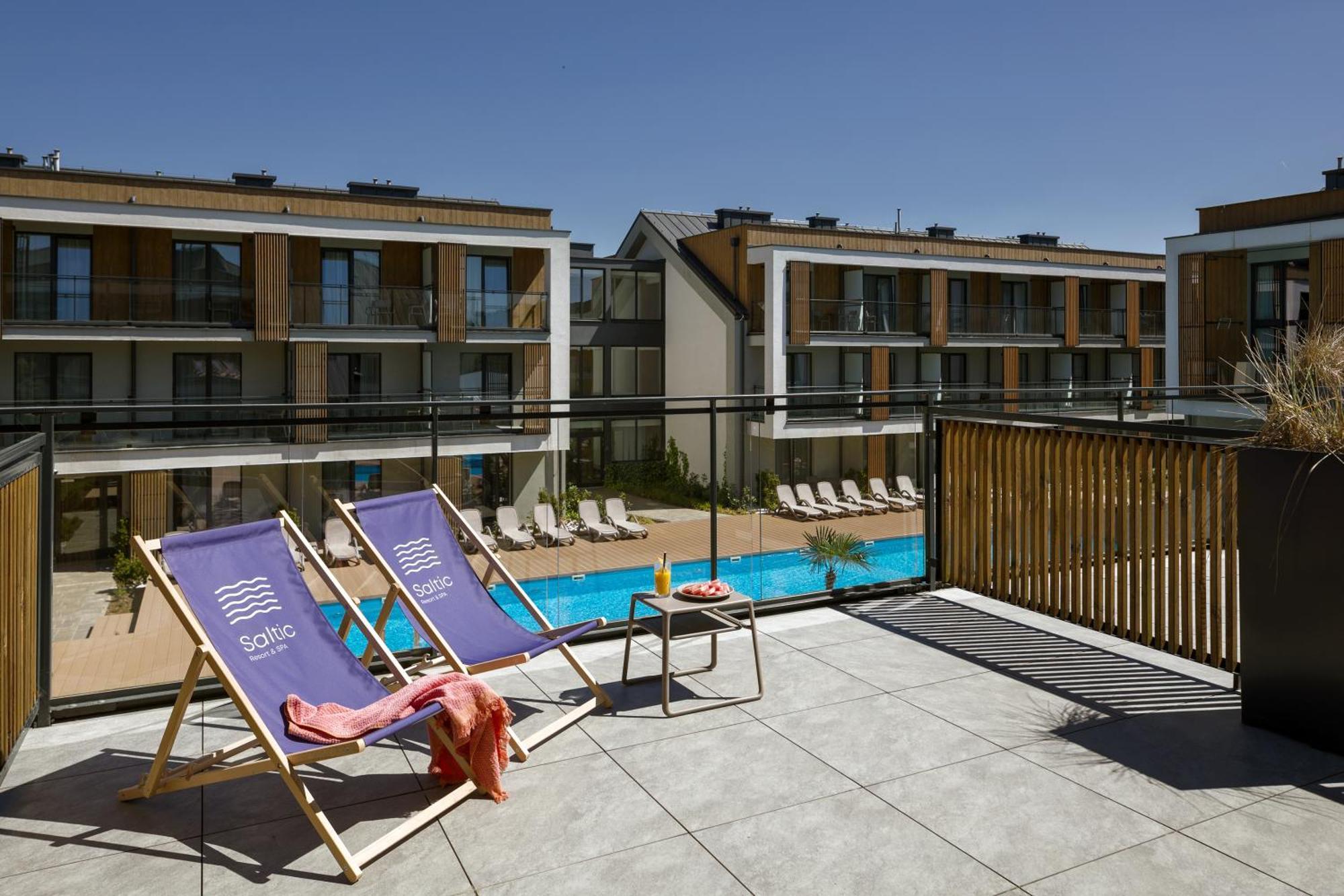 Hotel Saltic Resort & Spa Grzybowo Kołobrzeg Exteriör bild